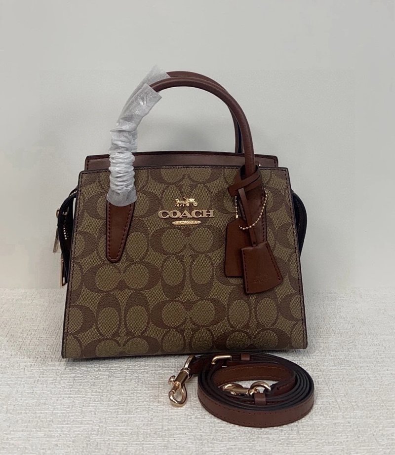 Coach Mini City Tote Brown Signature Canvas Handbag — LitBuy Spreadsheet Handbags pick