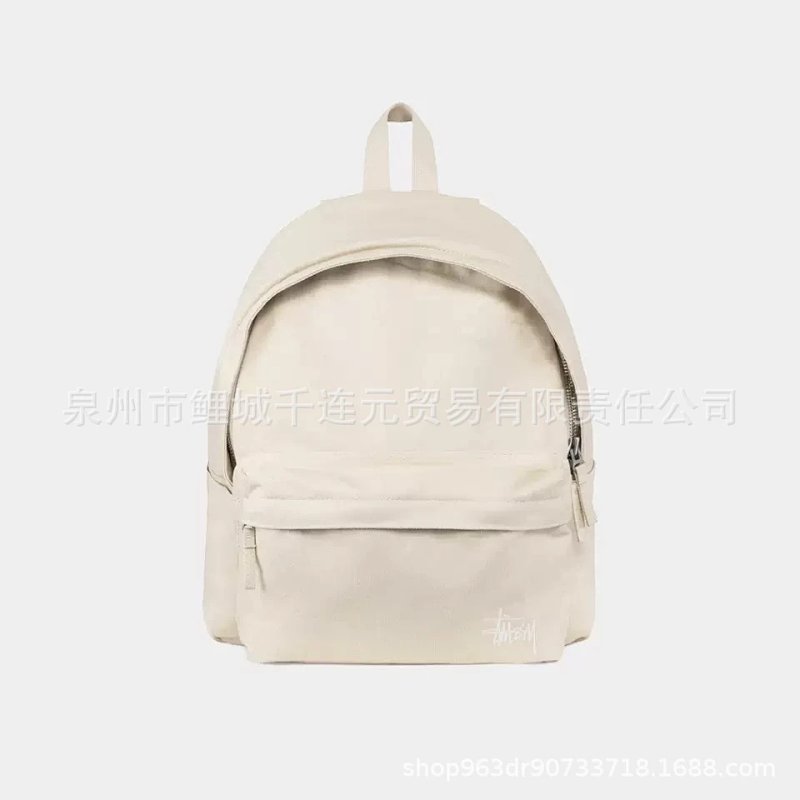 Stussy Classic Backpack Beige Casual Backpack — LitBuy Spreadsheet Backpacks pick