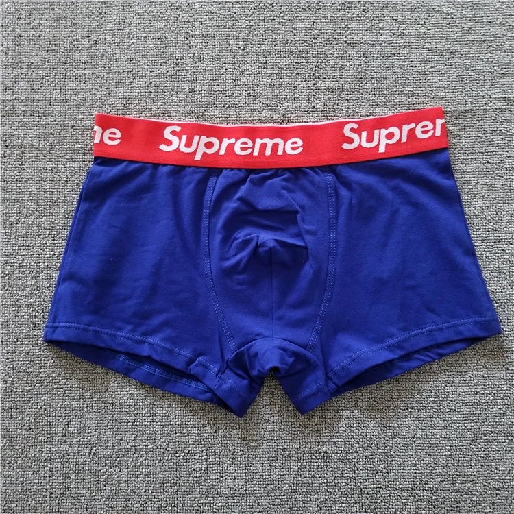 Supreme Box Logo Trunk Blue Underwear — LitBuy Spreadsheet Underwear pick