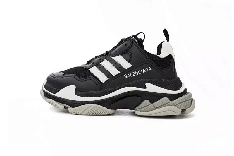 Balenciaga Triple S Black White Chunky Sneakers — LitBuy Spreadsheet Sneakers pick