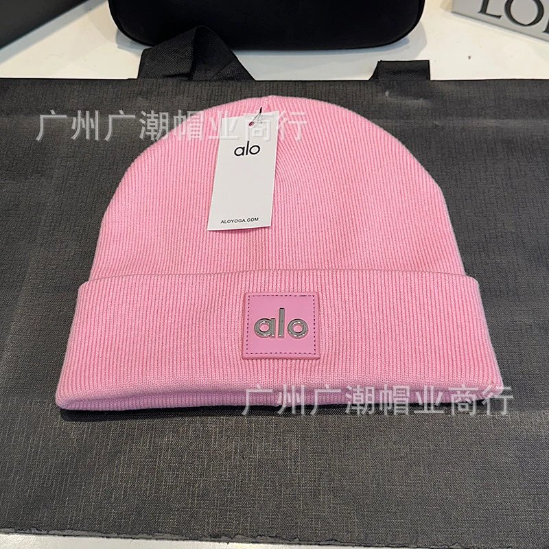 Alo Beanie Pink Knit Hat — LitBuy Spreadsheet Hats pick